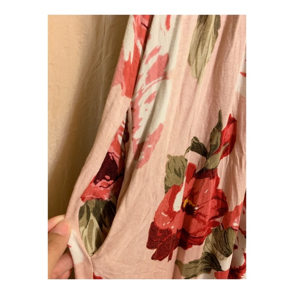 Rose Print Maxi Dress - Picture 3 of 3